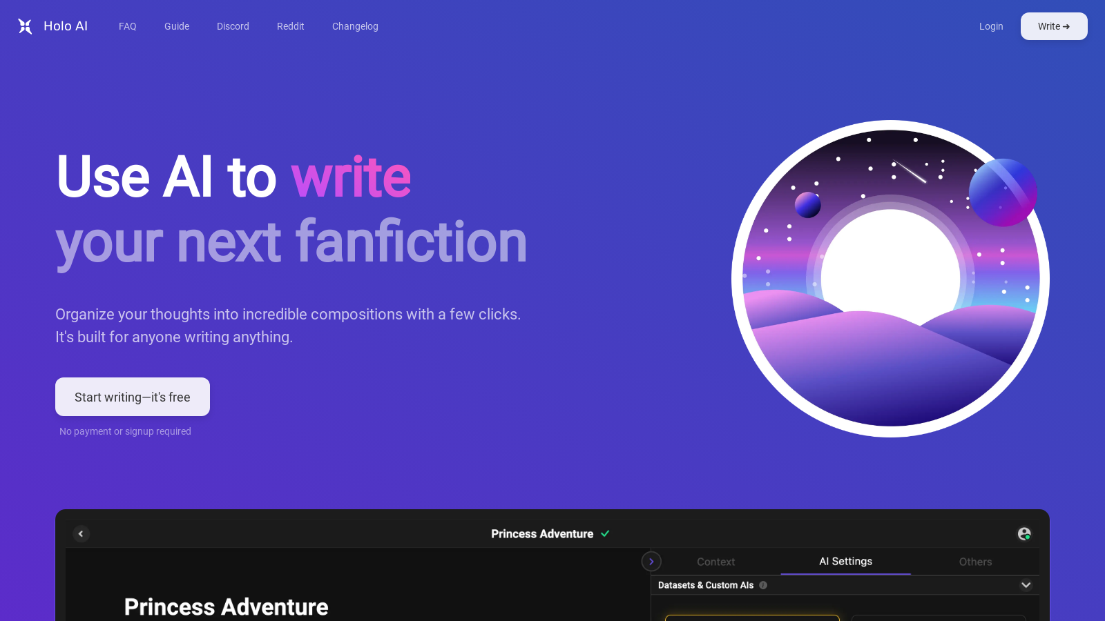 Holo AI: Unleash Your Creativity with AI-Powered Writing